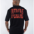 Camiseta Overcome Oversized Scar F Preto