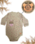 Body ML Bordado Gatinha - Tk Baby Couture