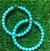 Argola Perolas Azuis - comprar online