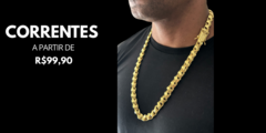 Banner da categoria Corrente Banhada 10 Milésimos Ouro 18k