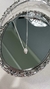 Colar Oval Cravejado de Prata 925 - comprar online