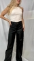CALÇA WIDE LEG COURO SINTÉTICO DENVER - comprar online