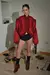 Campera Rib cherry
