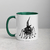 Little Witch Spider - Mug with Color Inside - online store