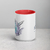 Coral Sea Bunny - Mug with Color Inside - buy online