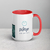 Pork Capitan - Mug with Color Inside on internet