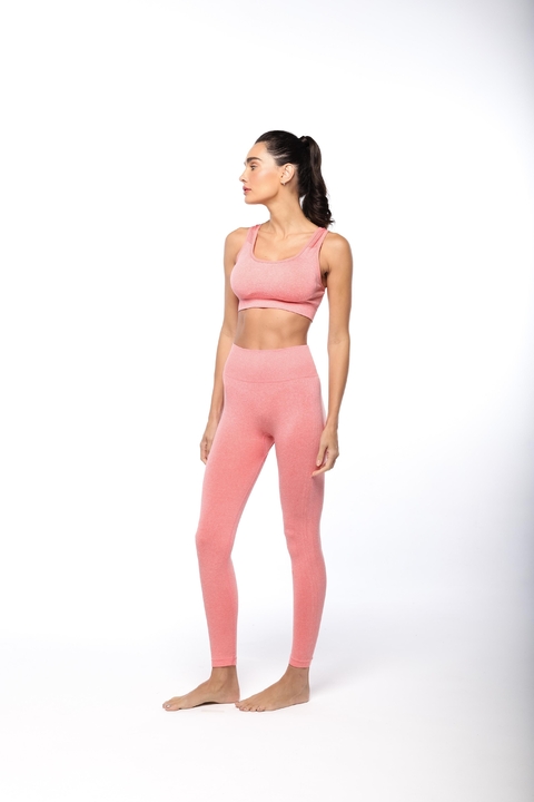 Conjunto fitness rosa