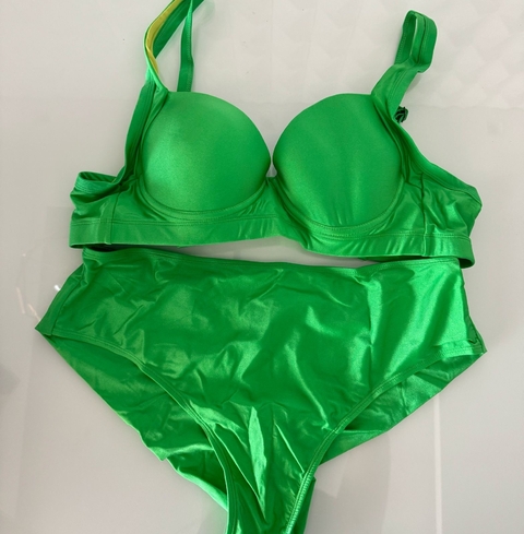 Biquíni Verde Limão PLUS SIZE