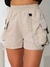 Imagem do Short Tactel Cargo Feminino + Fita New York