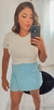 Shorts saia na internet