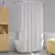Cortina Box Para Banheiro Sem Visor Antimofo Liso Proteção e Estilo - comprar online