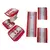 Kit Com 02 Jogos Tapete Banheiro E Cozinha 3 Peças Simples - comprar online