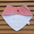 Imagem do Combo Cueiro + 2 Babadores | Ursinhos Valentine (Pronta Entrega)