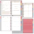 Planner Permanente Médio Cereja - Fina Ideia - Arco-Íris de Papel | Papelaria Criativa