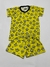 Pijama em malha dos minions para toda a família