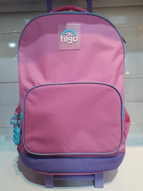 MOCHILA FILGO C/ CARRO ROSADA