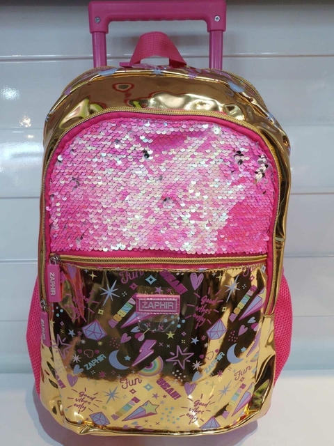 MOCHILA ZAPHIR RAINBOW C/ CARRO 18 PULGADAS