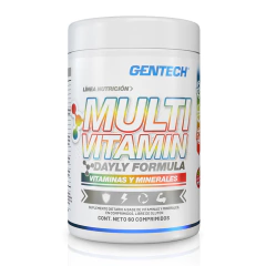 Multivitamínico Gentech 60 comprimidos - Envíos a Todo el País