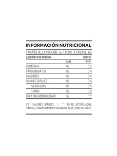 Creatina Monohidrato 300g en Pote Star Nutrition Sabor Neutro - comprar online