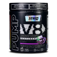Pre Entreno Pump V8 285gr Star Nutrition Saborizado