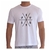 T-SHIRT COMPASSS ROSE COR: WHITE - vortex fight wear