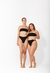 Bottom Hotpants in Black Textured - loja online