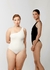Maiô One Shoulder in Off White - comprar online