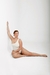 Maiô One Shoulder in Off White - Delmare Beachwear | Biquínis, Maiôs e Roupas - Compre online