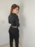 Cropped feminino Manga longa com recorte - Suplex premium | Preto, marsala e marrom - loja online