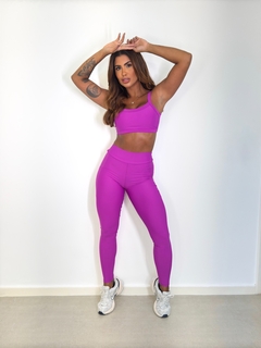 Conjunto Calça Bolso Top Paralelo - Shape U