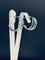 Brinco Argola Trabalhada 3 Fios em Aço Inox - comprar online