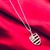 Colar Pingente Flamengo - Prata 925 - comprar online