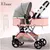 Carrinho de bebê EG256, carrinho reclinável bidirecional, multifuncional - comprar online