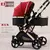 Carrinho de bebê EG256, carrinho reclinável bidirecional, multifuncional - SHOP ONLINE 24H
