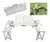 SET DE MESA PLEGABLE + 4 BANCOS PARA CAMPING - comprar online