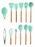 SET DE 13 UTENSILLOS DE SILICONA - comprar online