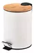 CESTO DE ACERO CON TAPA DE BAMBU 3 L - copperhouse