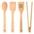SET DE 4 UTENSILIOS DE BAMBÚ - comprar online