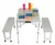 SET DE CAMPING PLEGABLE 2 BANCOS - copperhouse