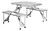 SET DE MESA PLEGABLE + 4 BANCOS PARA CAMPING en internet