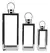 SET DE 3 FAROLES PLATEADOS - comprar online