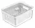 ORGANIZADOR CON TAPA Y CESTO 2,2 L CLEAR FRESH - comprar online