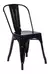 SILLA TOLIX NEGRO BRILLANTE - comprar online