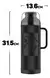 TERMO CHIMARRITA 1 LT C/TAPA DOBLE ACCION NEGRO en internet