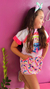 Conjunto Básico short saia Stitch