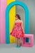 Vestido Stitch com acessórios de cabelo - Bellitakids