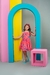 Vestido Stitch com acessórios de cabelo