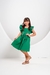 Vestido encanto Verde Bandeira