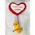 Animales colgantes con corazón - tienda online