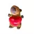 CAPIBARA CON CORAZÓN Y MOCHILA en internet